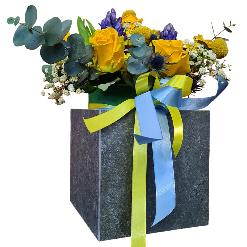 Кашпо для квітів mini 15х15х15 чорне 000016081 by Керамічні Маси Донбасу (DCB) color Чорний