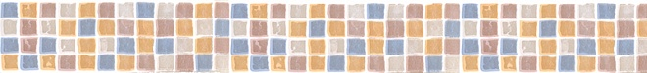 Бордюр Сатари 50х6,3 мозаика 000003497 by Kerama Marazzi (Италия) color Мультиколор