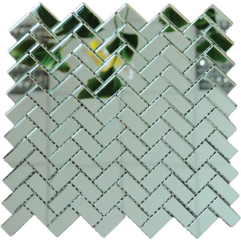 Мозаика зеркальная ZE-6 30.3х30.3 000006367 by Vivacer (Кітай) color Срібний
