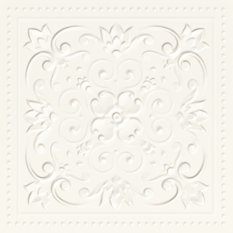Плитка PARADYZ  Classy Chic bianco B STR 19,8x19,8 000015950 by Paradyz (Польща) color Бежевий