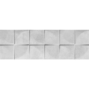 Плитка стіна Concrete Grey Quadra Rett 25x75