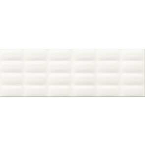 Плитка стіна Vivid Colors 25х75 white glossy pillow