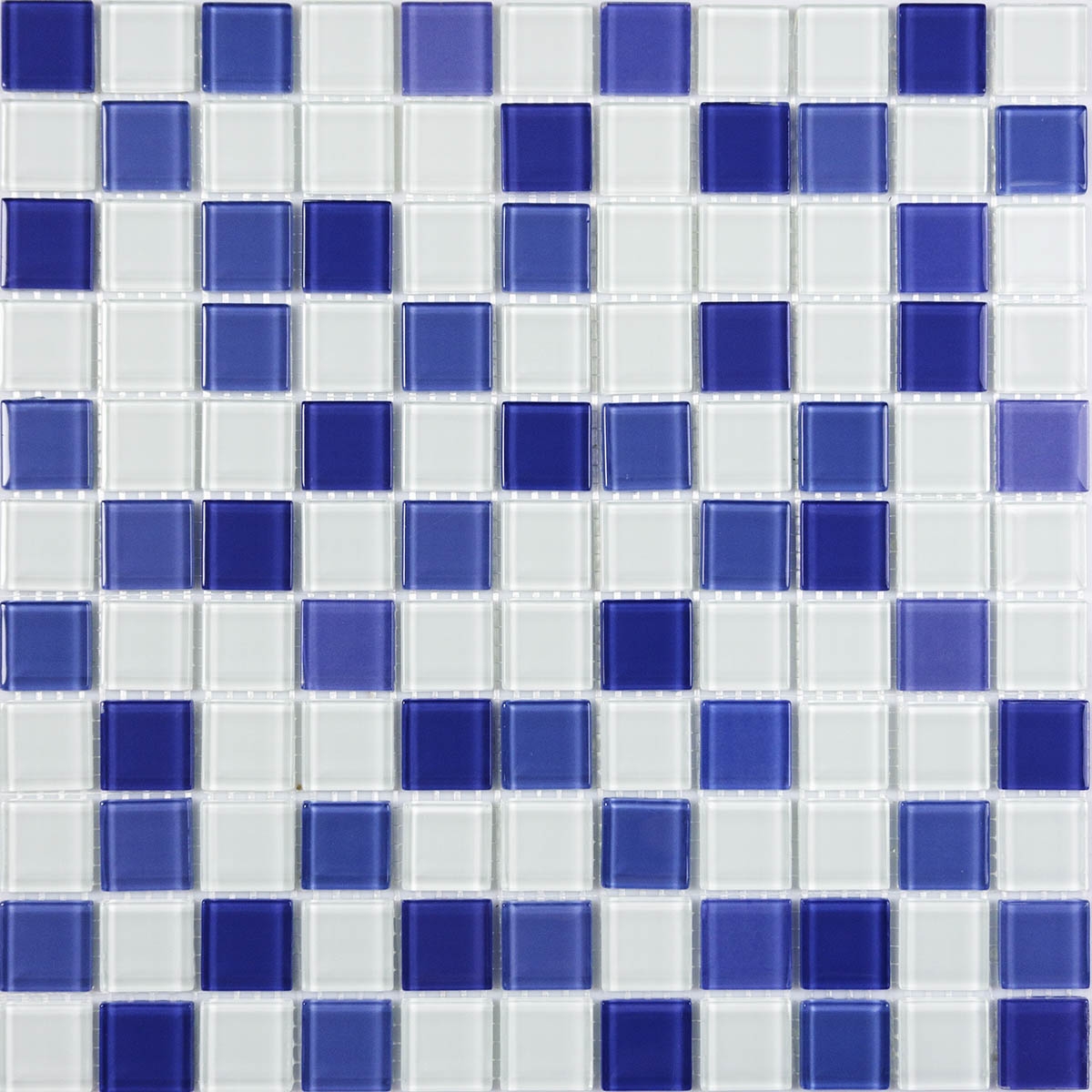 Мозаика GM 4041 C3 violet m/violet w/white 30х30 000008694  color Синій