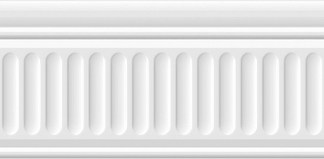 Бордюр Карнавал в Венеции белый структурированный 20х9.9 000007652 by Kerama Marazzi (Італія) color Білий