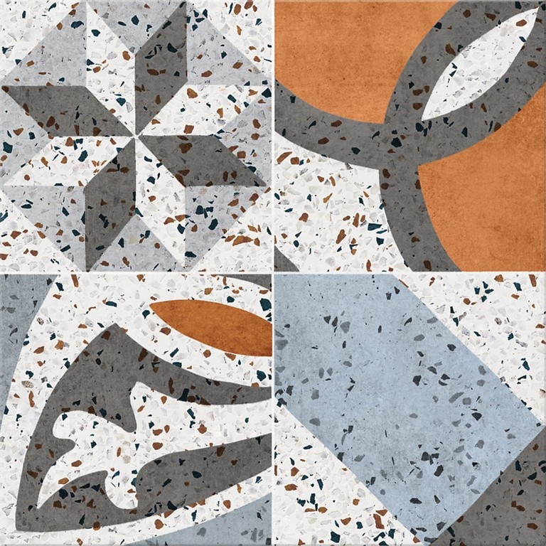 Плитка Cersanit HENLEY FLAKE PATTERN 29,8х29,8 000015788 by Cersanit (Украина- Польша) color Серый