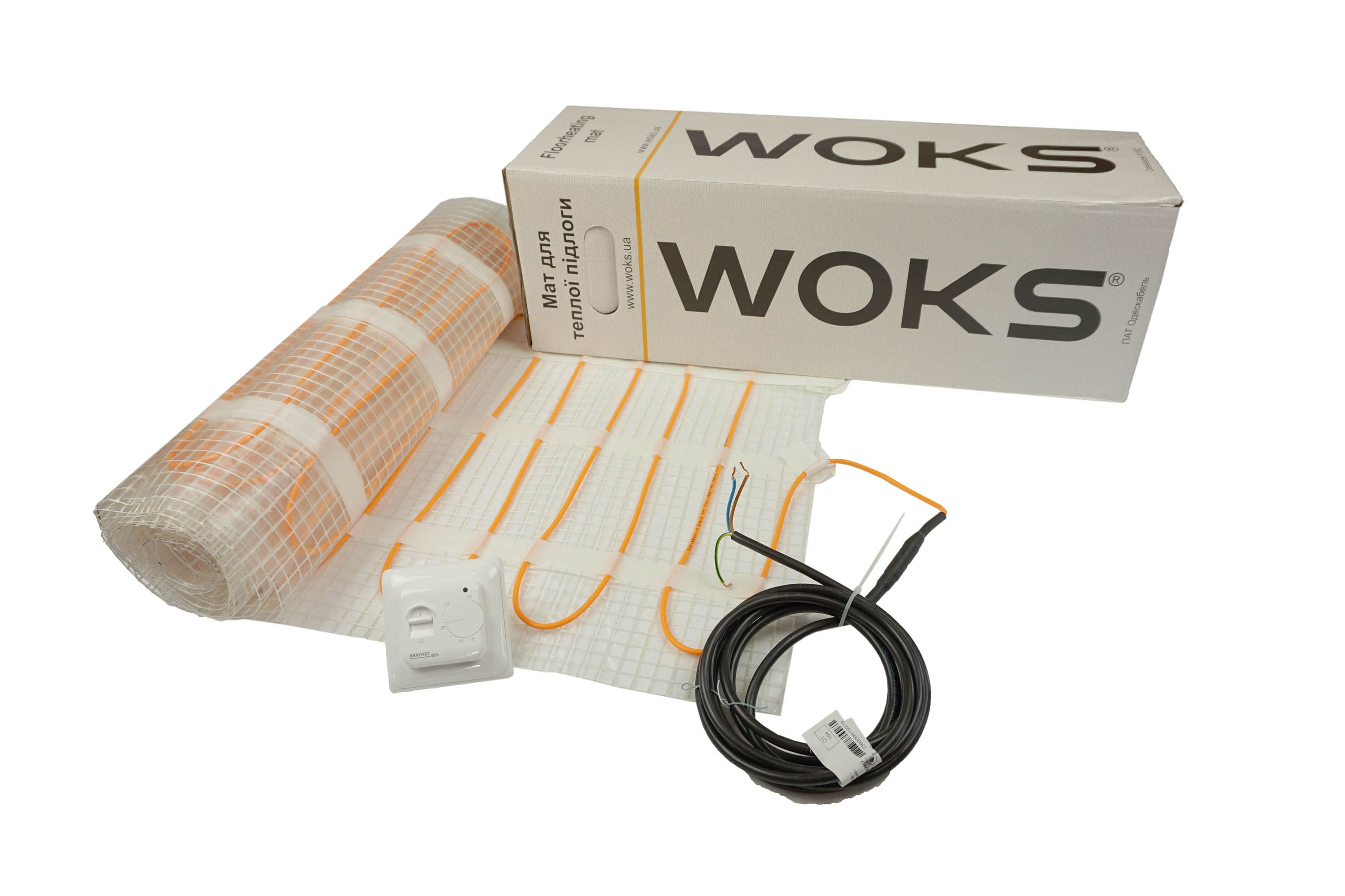 Нагрівальний мат Woks 160 80Вт, 0.5м²