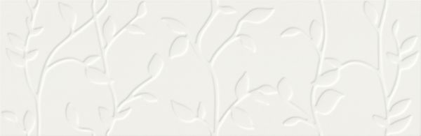 Плитка стена Magnifique Winter Vine белая стируктурная 29х89 000009172 by Opoczno (Украина- Польша) color Белый